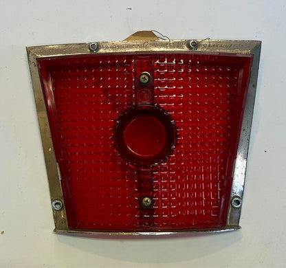 Used Old Stock Taillight Lens & Bezel for 1965 Dodge Wagons #2449647