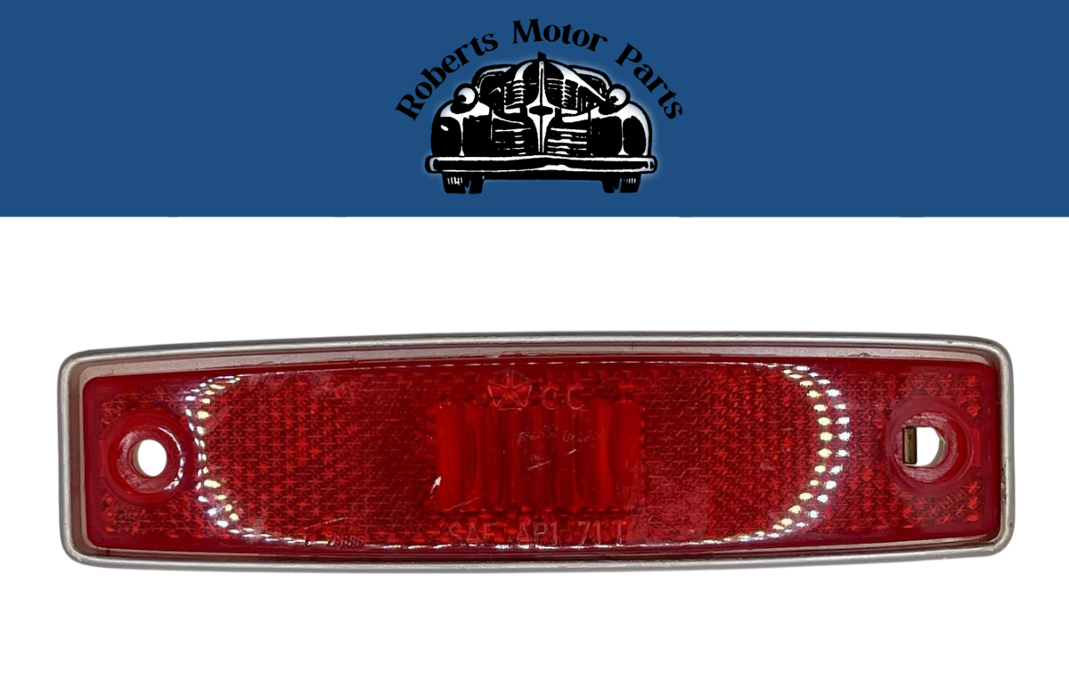 New Old Stock Rear Side Marker Lens For 1971-1984 Dodge Van Truck #3489894