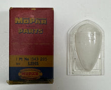 New Old Stock License Lens for 1950-1 Plymouth Cars Models Mopar #1343285