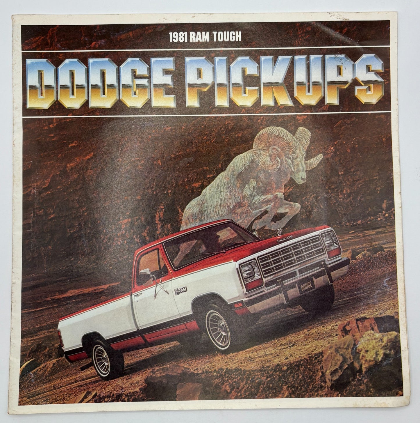 Original 1981 Ram Tough Dodge Pickups Brochure 81-305-1002