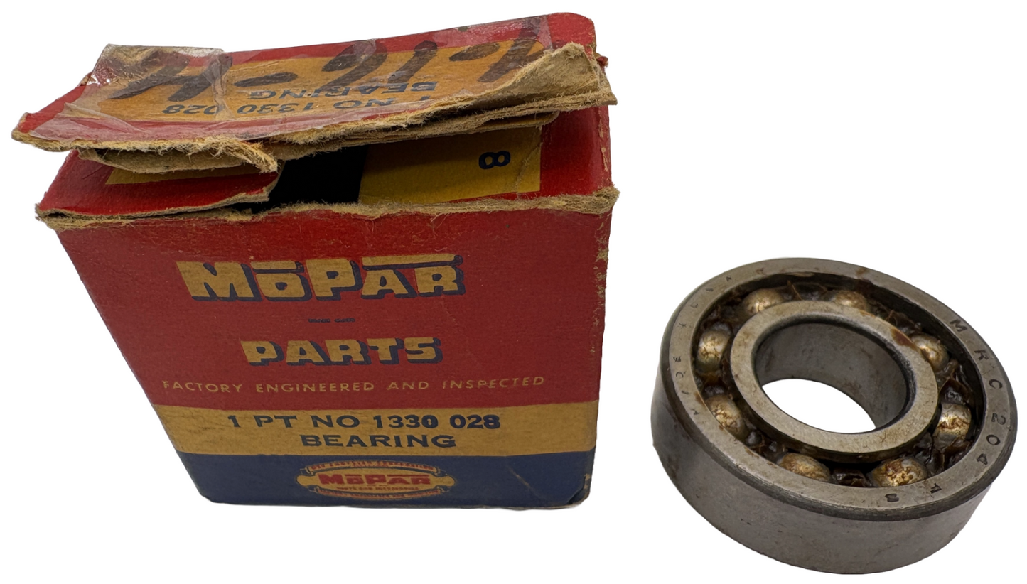 New Old Stock Fan Idler Pulley Bearing for 1951–59 Mopar V8 Models #1330028