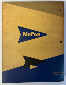 Original 1960 Mopar Parts Price List 81-690-0149