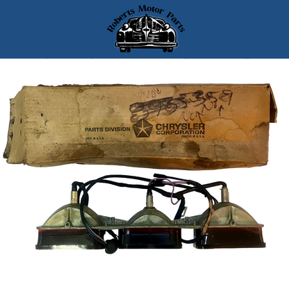 New Old Stock Left Taillamp for 1972 Dodge Coronet 4-Door Models Mopar #3587359