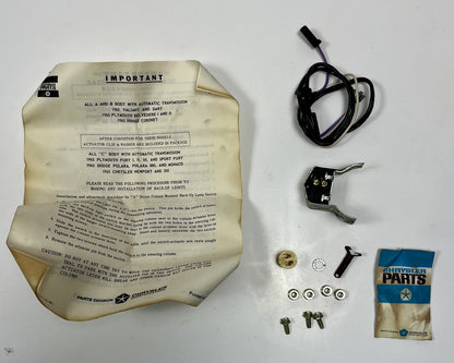 New Old Stock Back Up Lamps & Wiring for 1965 Wagon Models Mopar #2587604