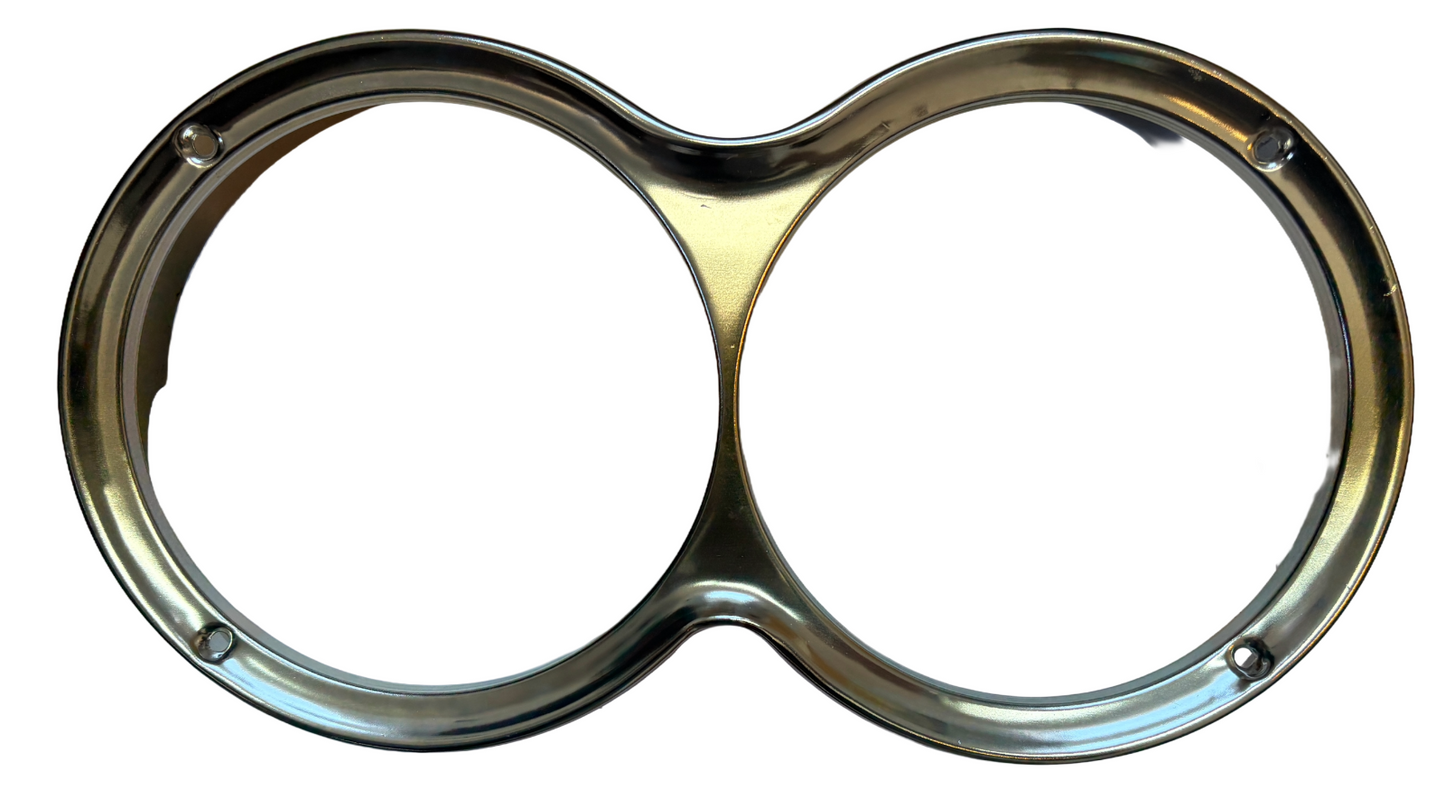 New Old Stock Right Dual Headlamp Bezel Door For 1958 Plymouth Models #1832016