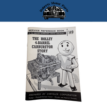 Original Ross Roy Holley 4 Barrel Carburetor Book Chrysler Session 149