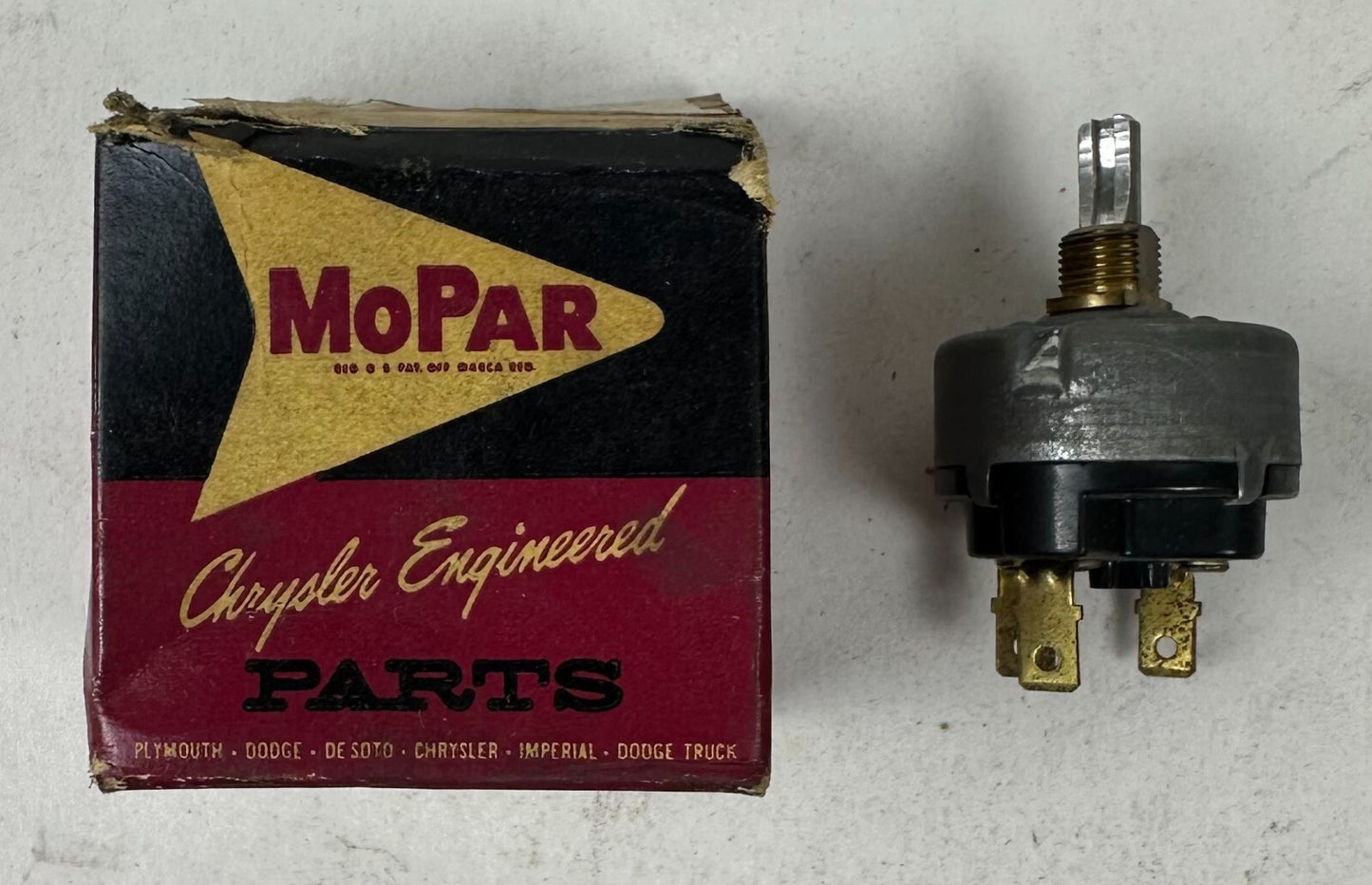 New Old Stock Mopar Wiper Switch 1959 DeSoto Single Speed #1879267