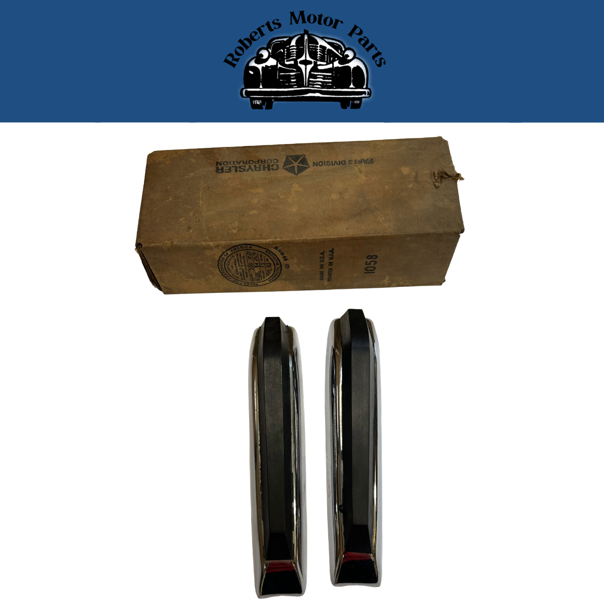 New Old Stock Bumper Guards for 1970 Dodge Polara & Monaco Models #3481818
