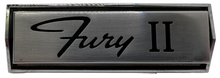 New Old Stock Fury II Center Grille Chrome Emblem for 1966 Plymouth #2579599