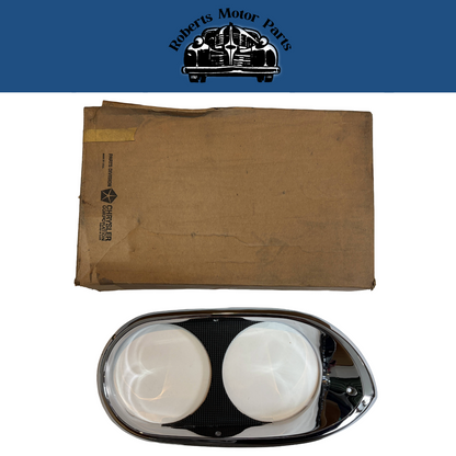 New Old Stock Right Headlamp Bezel For 1962 Chrysler Models Mopar #2099680