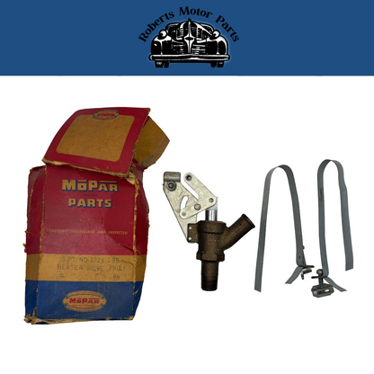 New Old Stock Heater Valve Package 1946-1953 Mopar Cars & Dodge Trucks #1325186