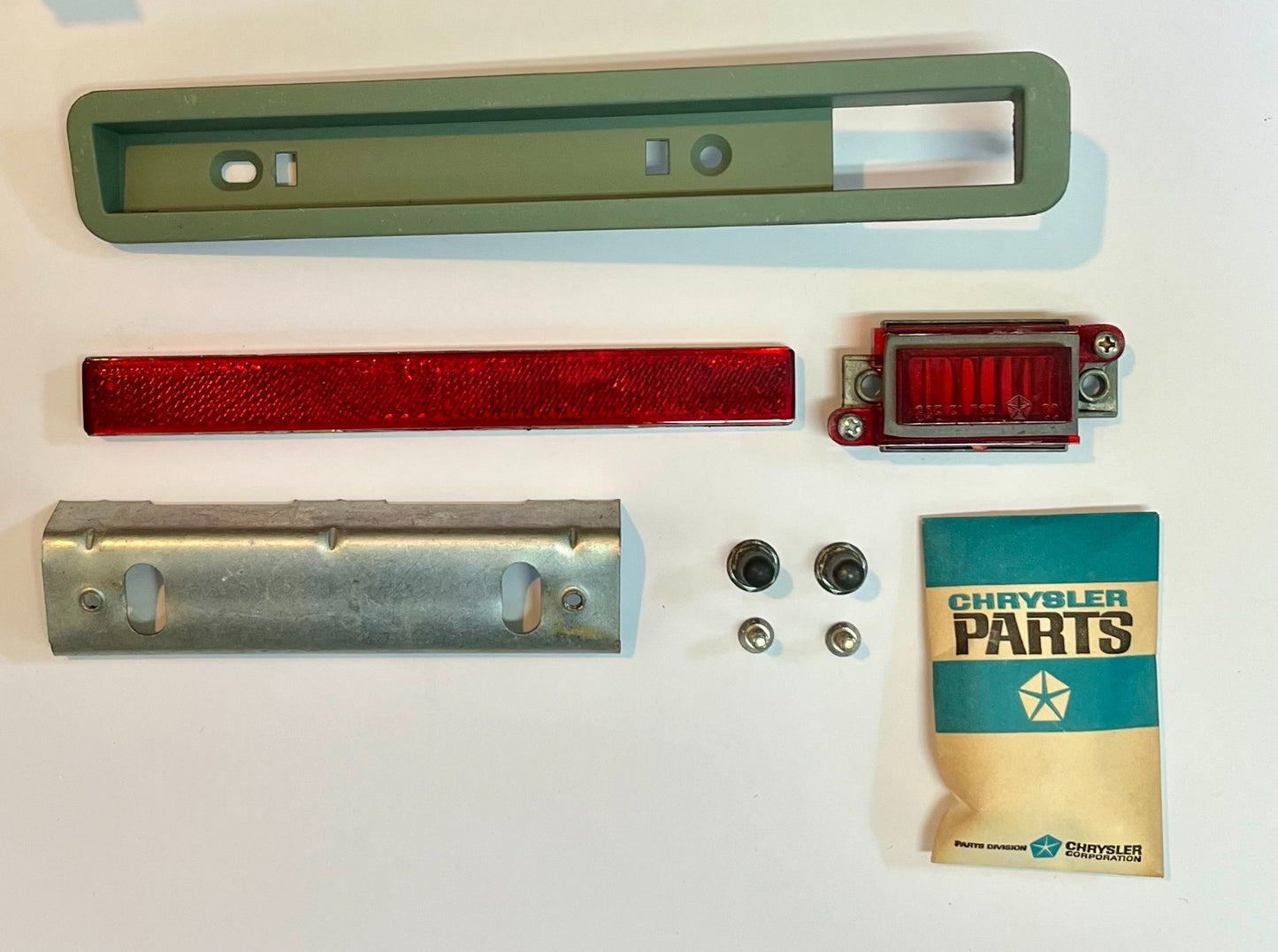 New Old Stock Marker Lamp Pkg. for 1970 Fury's Mopar #3420854 & #3420855