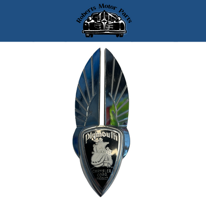 New Old Stock Grill Ornament for 1932-1936 Plymouth Models #634492
