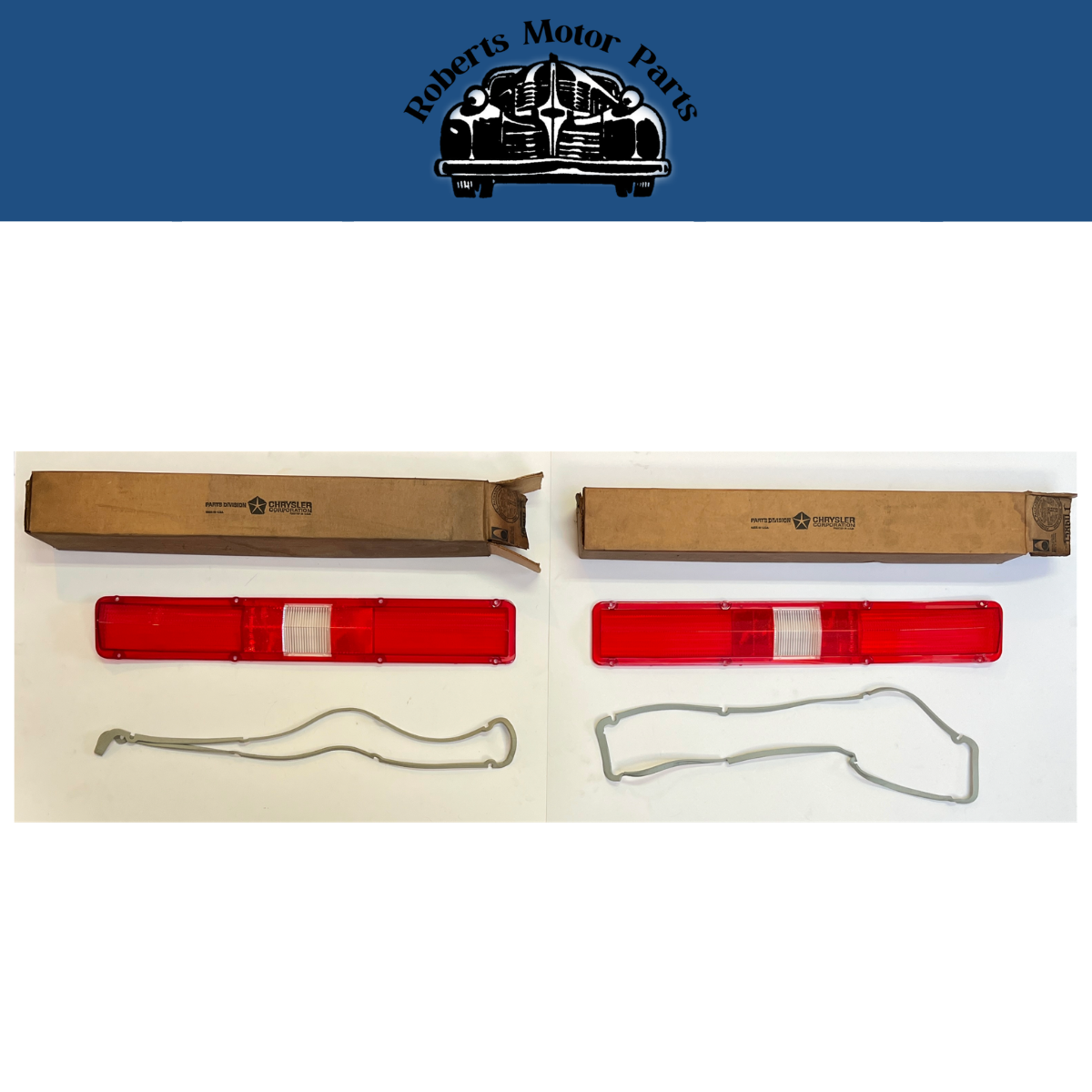 New Old Stock Tail Lenses for 1971 Plymouth Fury Models #3514362 & #3514363