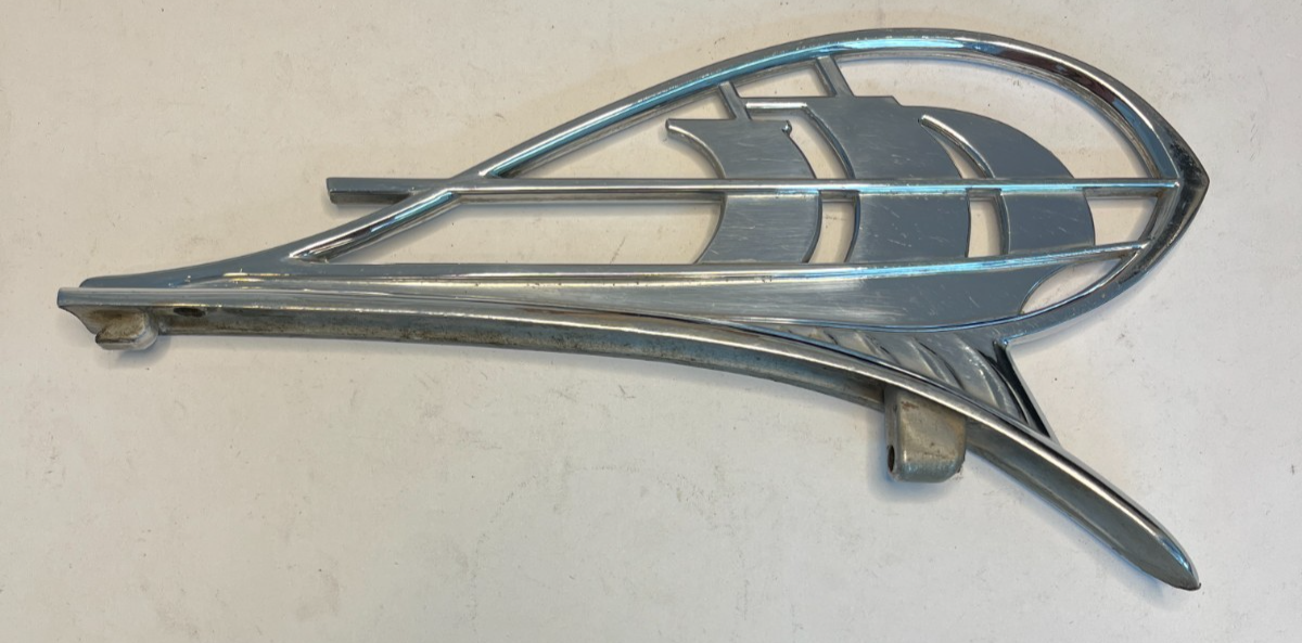 New Old Stock Hood Ornament for Plymouth Mayflower Coupes Mopar #653596