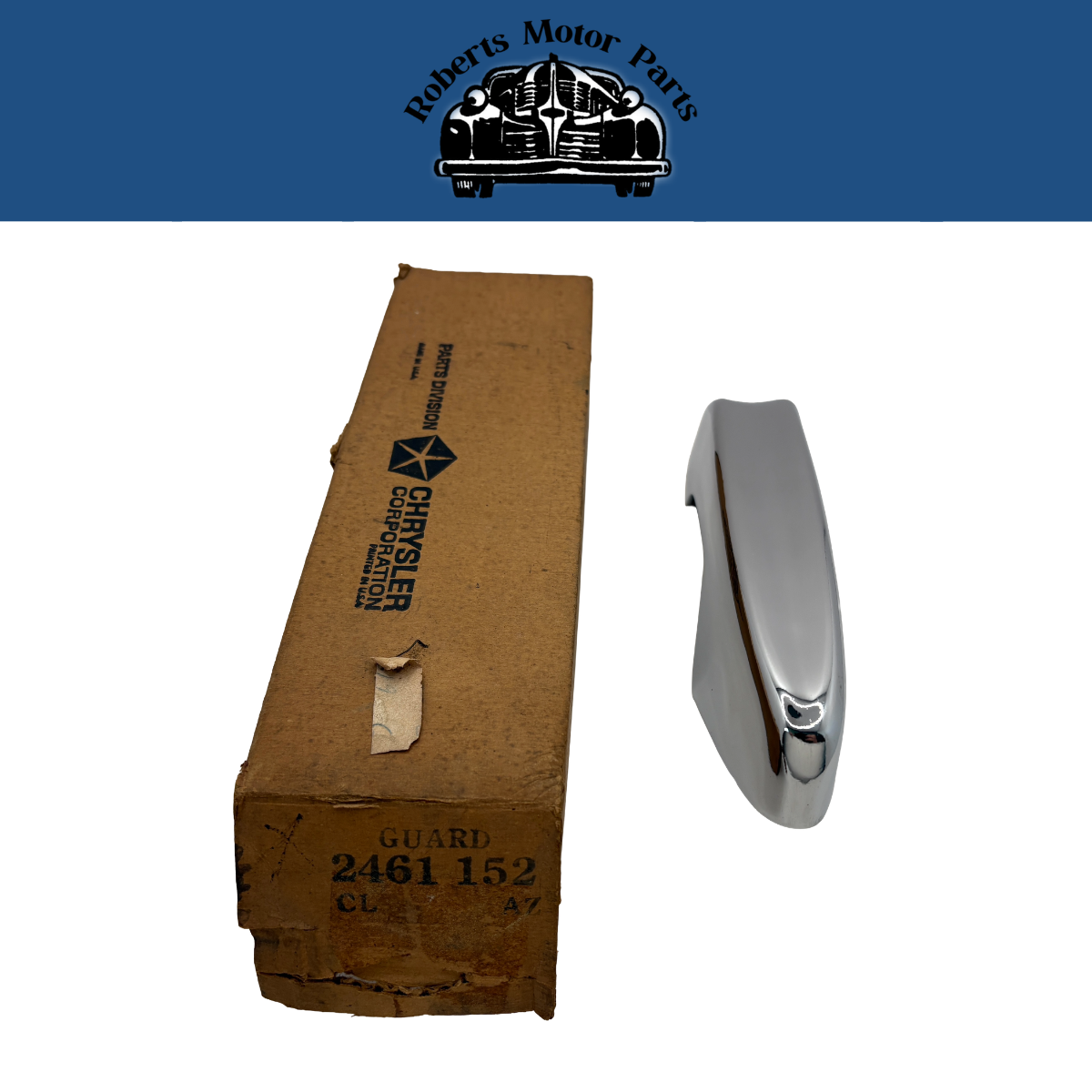 New Old Stock Mopar Front Bumper Guard For 1965 Dodge Dart Models #2461152