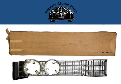 New Old Stock Left Grille Half For 1969 Chrysler New Yorker Mopar #2898182