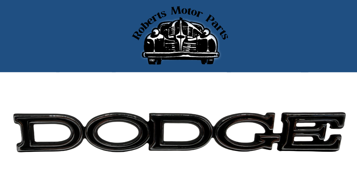New "DODGE" Hood Emblem For 1969 Dodge Dart All Models #2898866