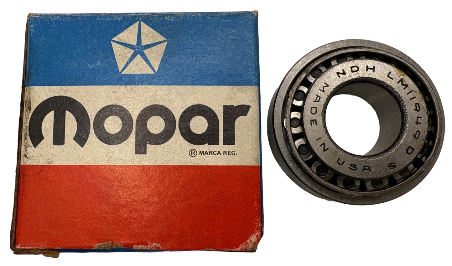 New Old Stock Front Wheel Outer Bearing for 1956-76 Mopar Models #3838020