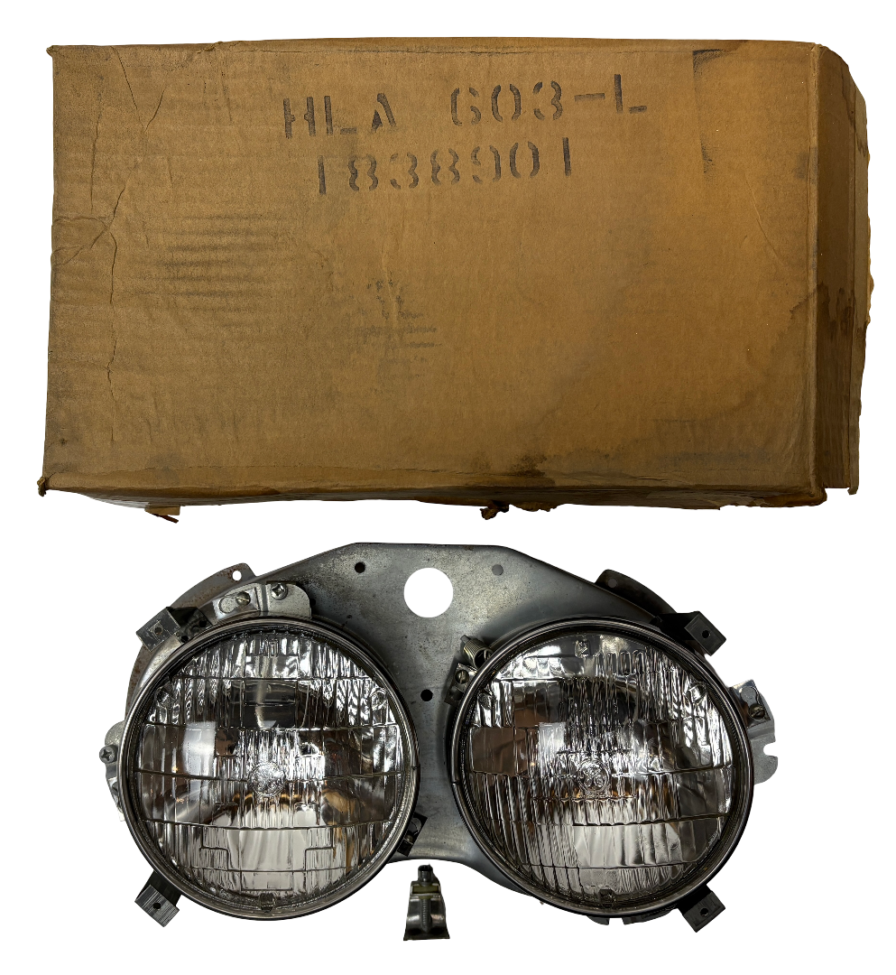 New Old Stock Left Headlamp Assembly for 1958 Models Mopar #1838901