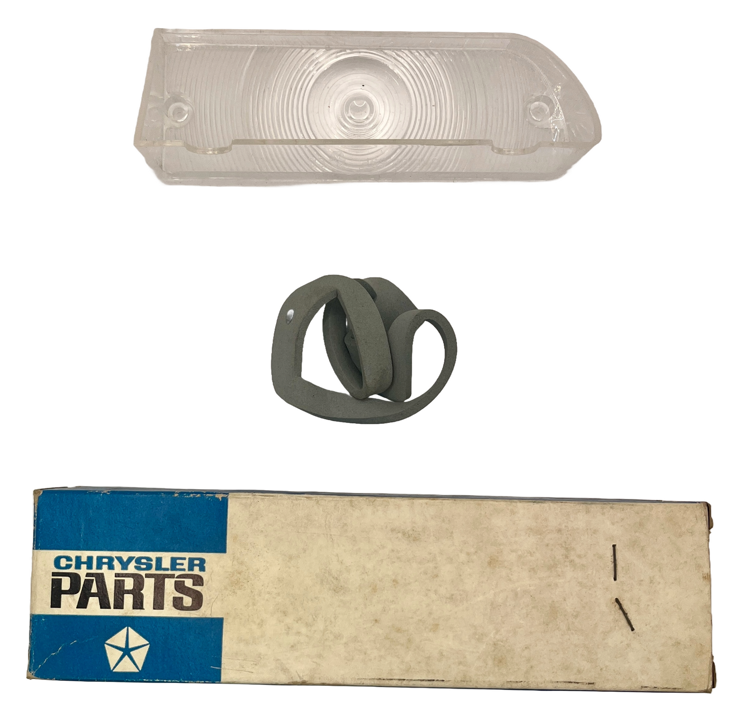 New Old Stock Right Parking Light Lens for 1969 Plymouth Fury Models #2932804