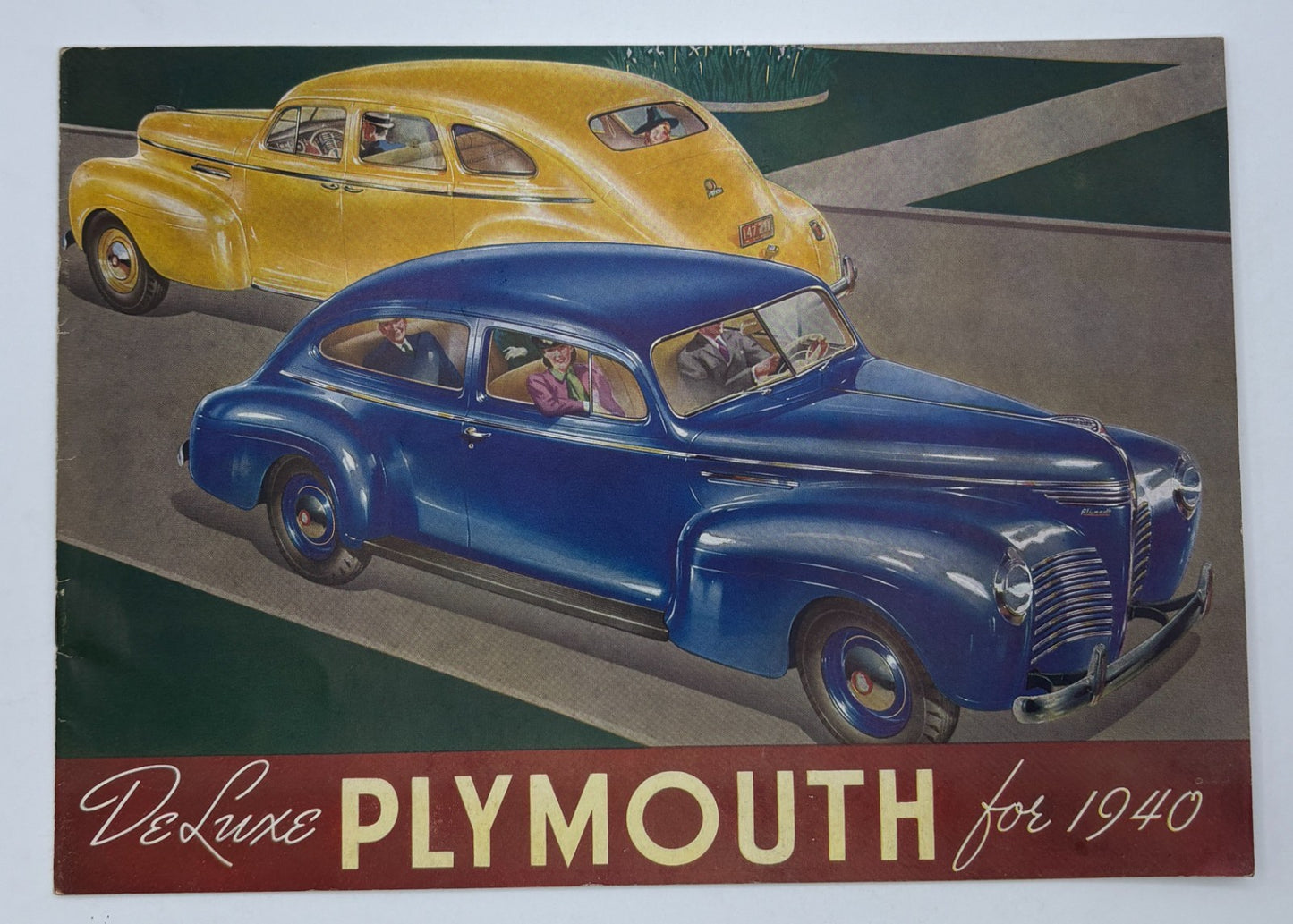 Original 1940 DeLuxe Plymouth Sales Magazine