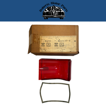 New Old Stock Right Hand Tail Light Lens 1967 Plymouth Satellite Wagon #2808998