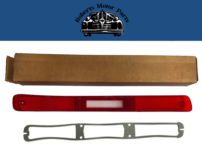 New Old Stock Left Tail Lens & Gasket For 1970 Plymouth Fury II Models #3420861