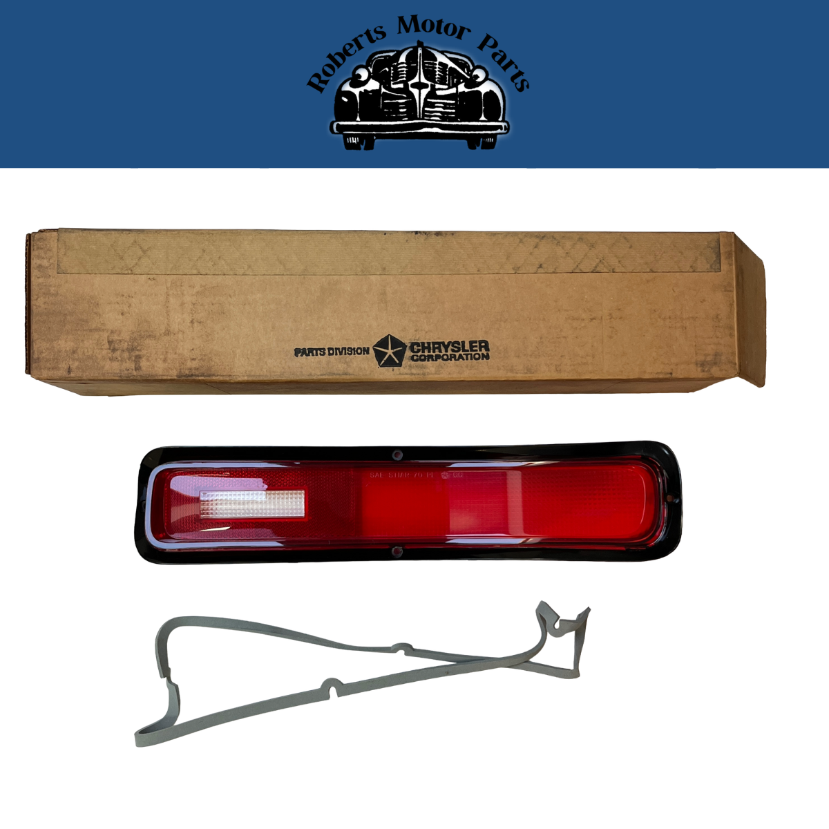 New Old Stock Right Tail Lens for 1970 Plymouth Barracuda GTX Models #3420856
