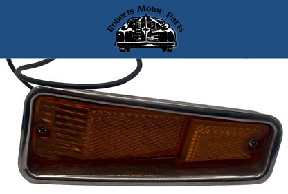 New Old Stock Left Hand Front Side Marker Lamp Assembly 1970–71 Dodge #3403139