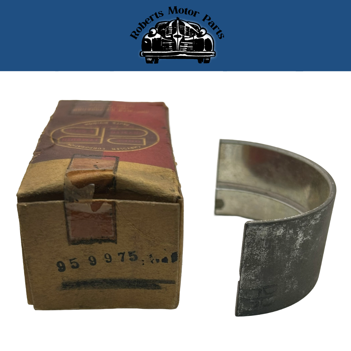 New Old Stock Main Bearing .012 Undersized For 1934-1959 Plymouth Dodge #959975