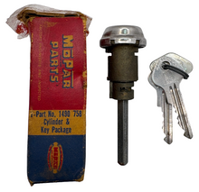 New Old Stock Deck Lid Lock Cylinder & Key for 1953 Plymouth Models #1490758