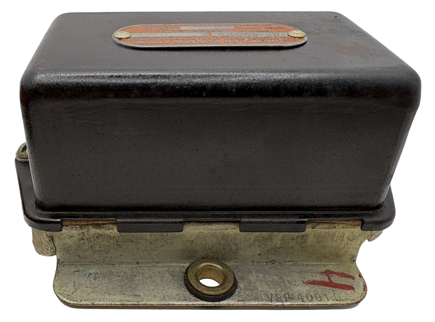New Old Stock Auto-Lite Voltage Regulator For 1939 Plymouth 6V 30A VRP-4001-D