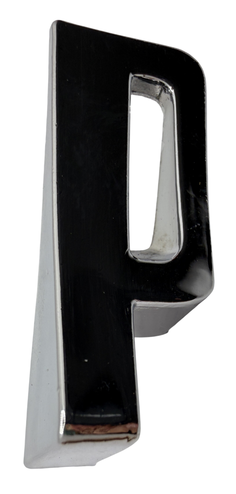 New Old Stock Hood Front Name Letter "P" For 1960 Plymouth Models Mopar #2196152