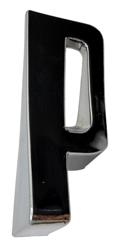New Old Stock Hood Front Name Letter "P" For 1960 Plymouth Models Mopar #2196152