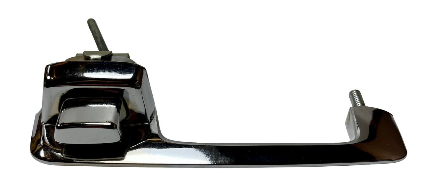 New Old Stock Left Outside Rear Door Handle For 1967-68 Chrysler Models #2765785