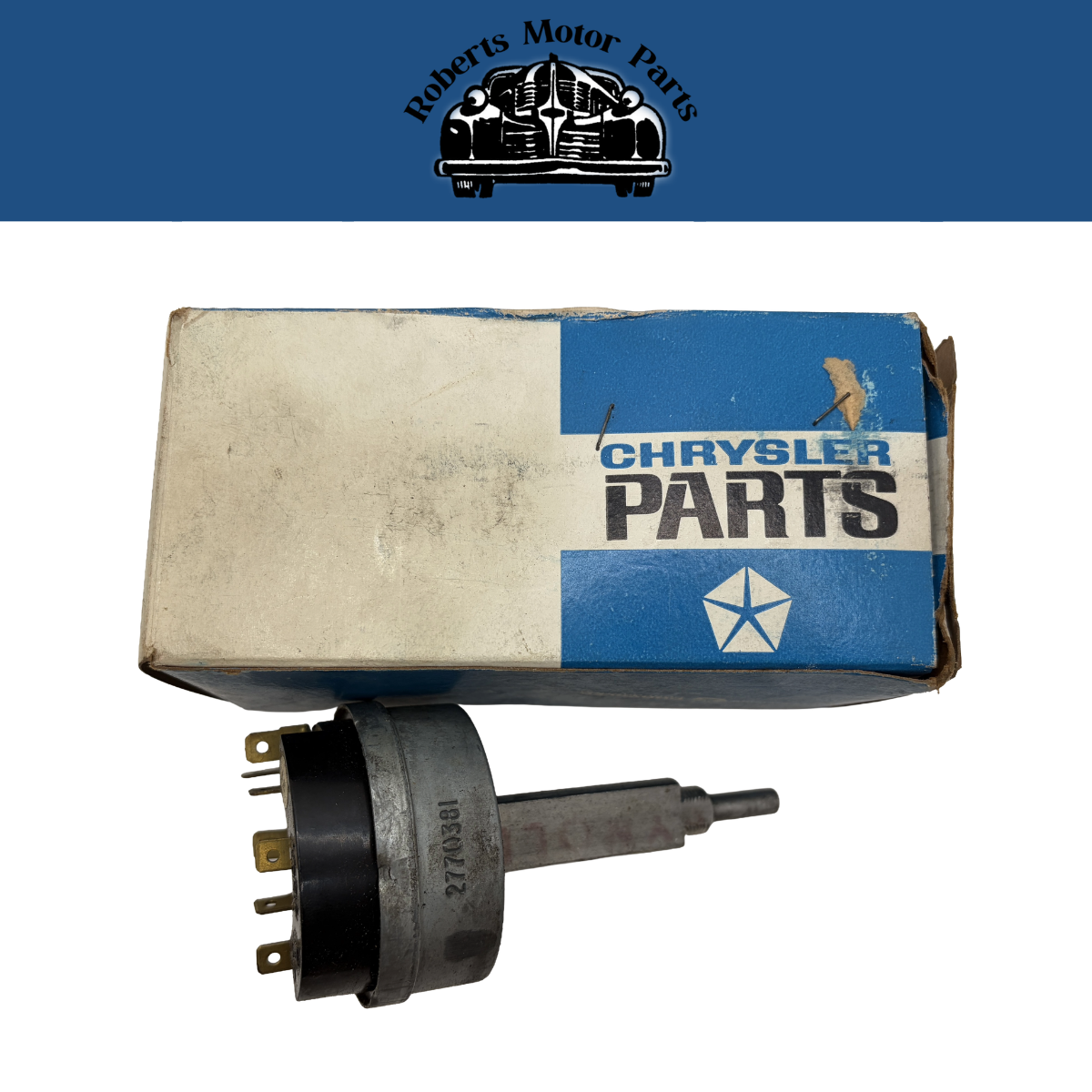 New Old Stock Wiper and Washer Switch For 1966 Imperial Models Mopar #2770381
