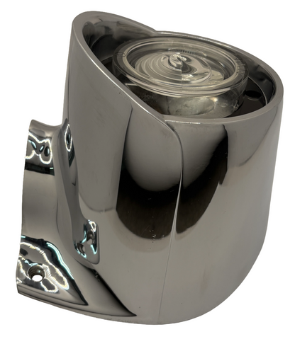 New Old Stock Left Back Up Light Housing w/Lens For 1956 Plymouth Mopar #1648912