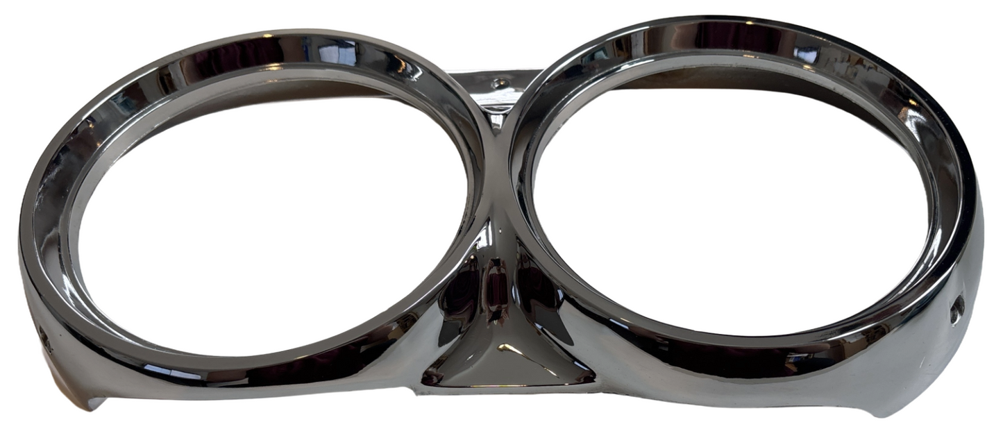 New Old Stock Left Radiator Grille Dual Headlamp Bezel For 1960 DeSoto #1903767