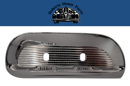 New Old Stock Dash Defogger Trim Plate For 1955-1956 Dodge Models Mopar #1575385