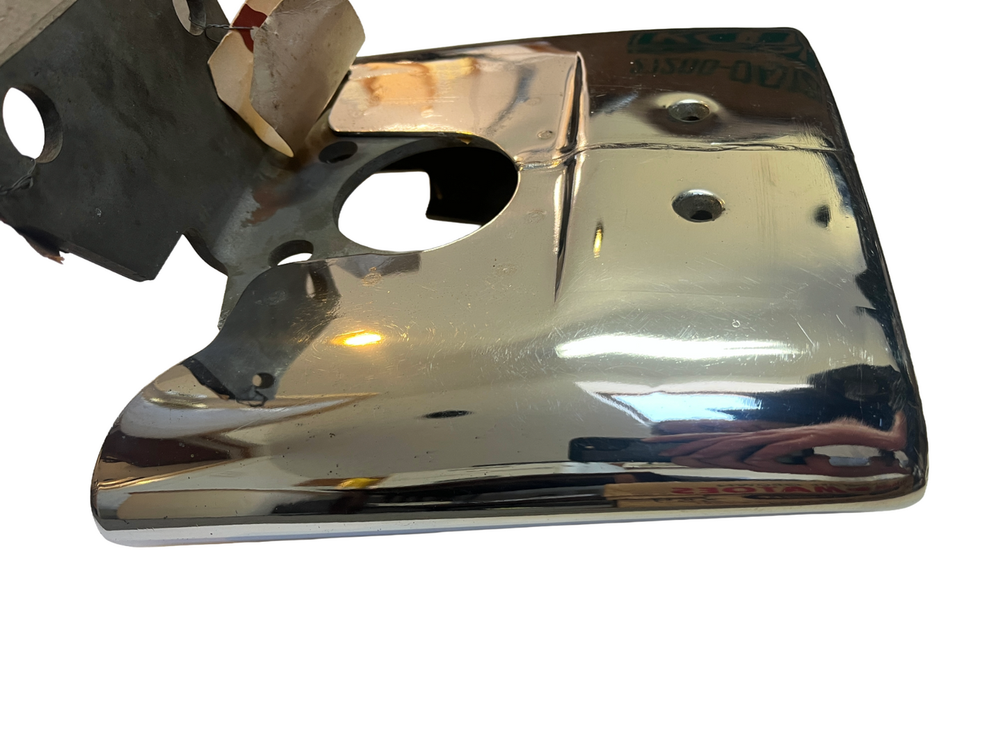 Good Used Rear Right Exhaust Bezel for 1957 Desoto Models Mopar #1674931