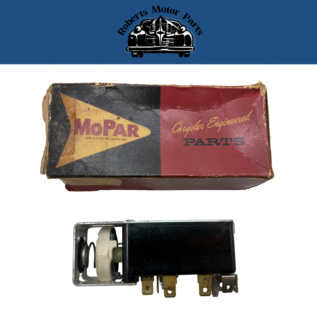 New Old Stock Headlight Switch For 1960-1961 Chrysler Imperial Models #2084057