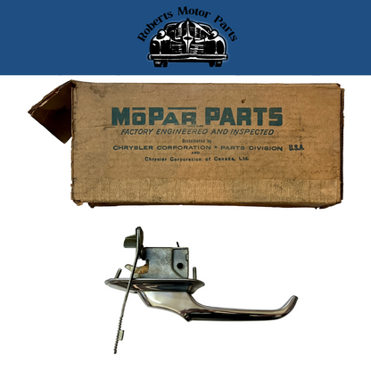 New Old Stock Front Right Outside Handle for 1957-59 Plymouth Models #1775346