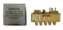 New Old Stock A/C Heater Vacuum Control Switch for 1968-74 Mopar Models #3895033