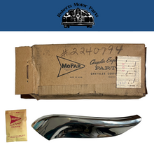 New Old Stock Right Q/Panel Stone Deflecter for 1961 Plymouth Belvedere #2240794