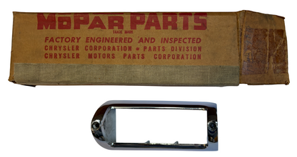 New Old Stock Left Park Lamp Bezel For 1951-2 DeSoto Models Mopar #1345986