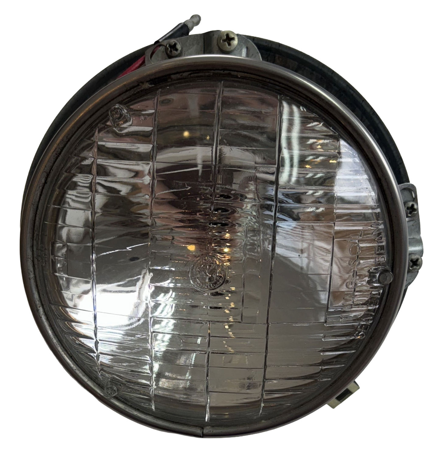New Old Stock Left High Beam Lamp Assembly For 1959 DeSoto Models Mopar #1842672