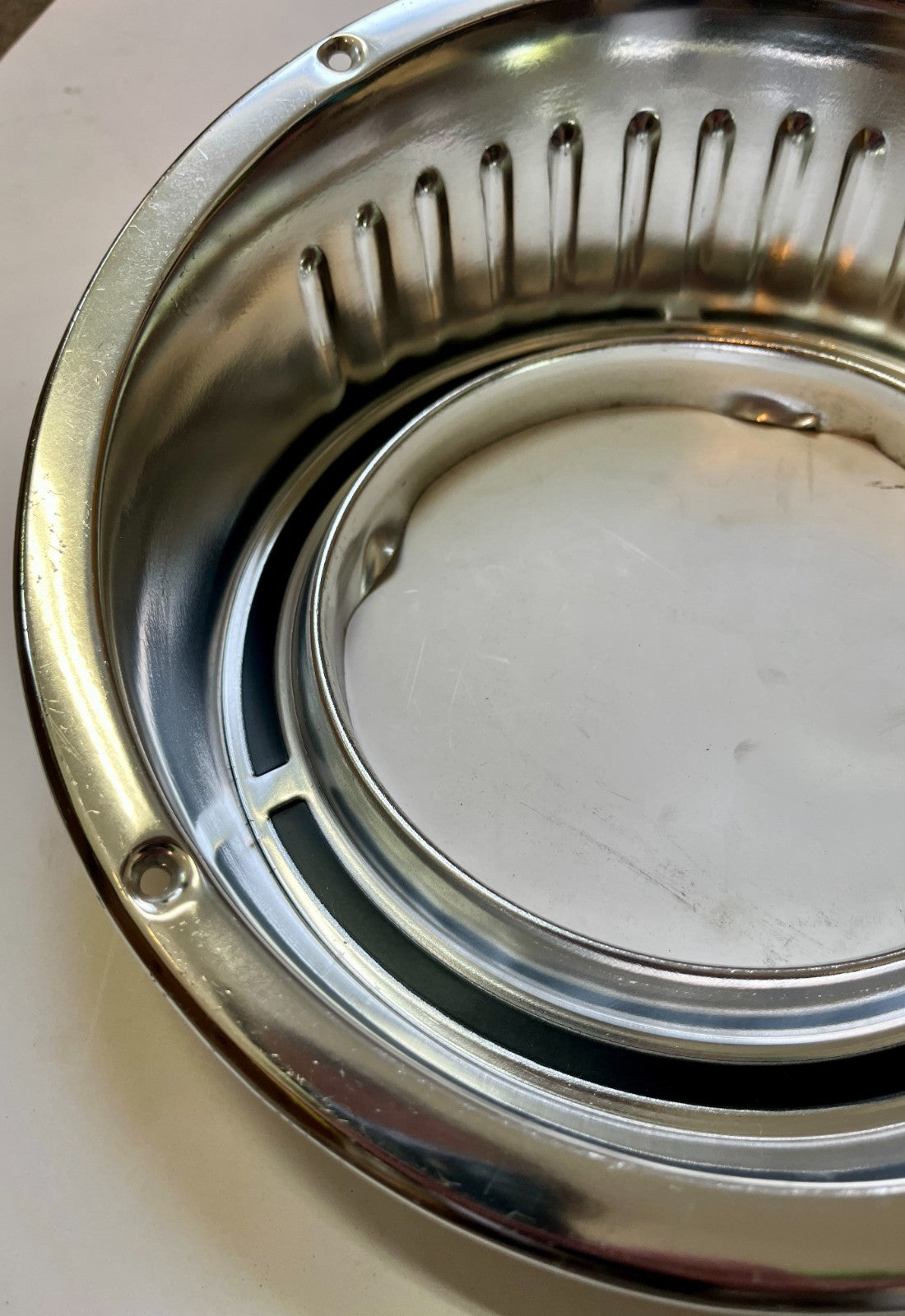 Decent Used Old Stook Door Headlight Bezel for 1962 Plymouth Models #2099579