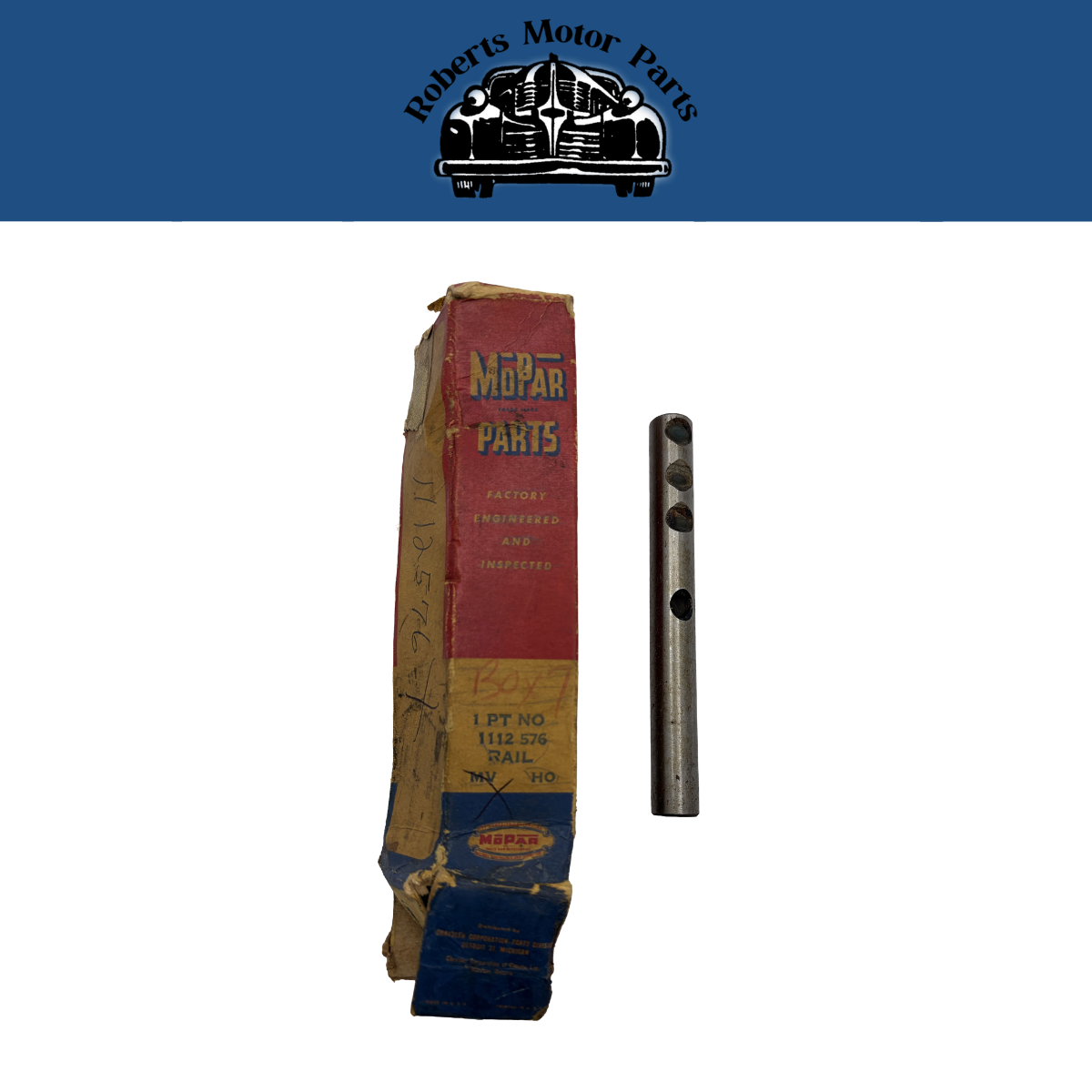 New Old Stock Lower Gearshift Rail Semi-Auto Trans For 1946-1954 Mopar #1112576