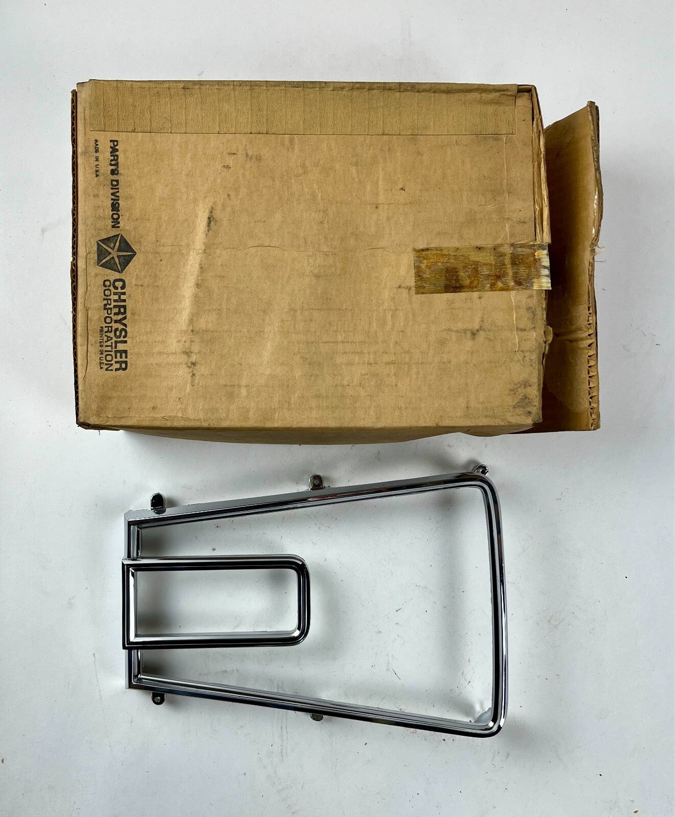 NOS Mopar Right Tail Light Bezel 1966 Dodge Coronet Models #2575176